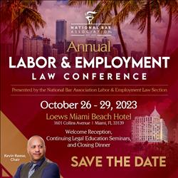 2023 Labor and Employment Section Annual Conference